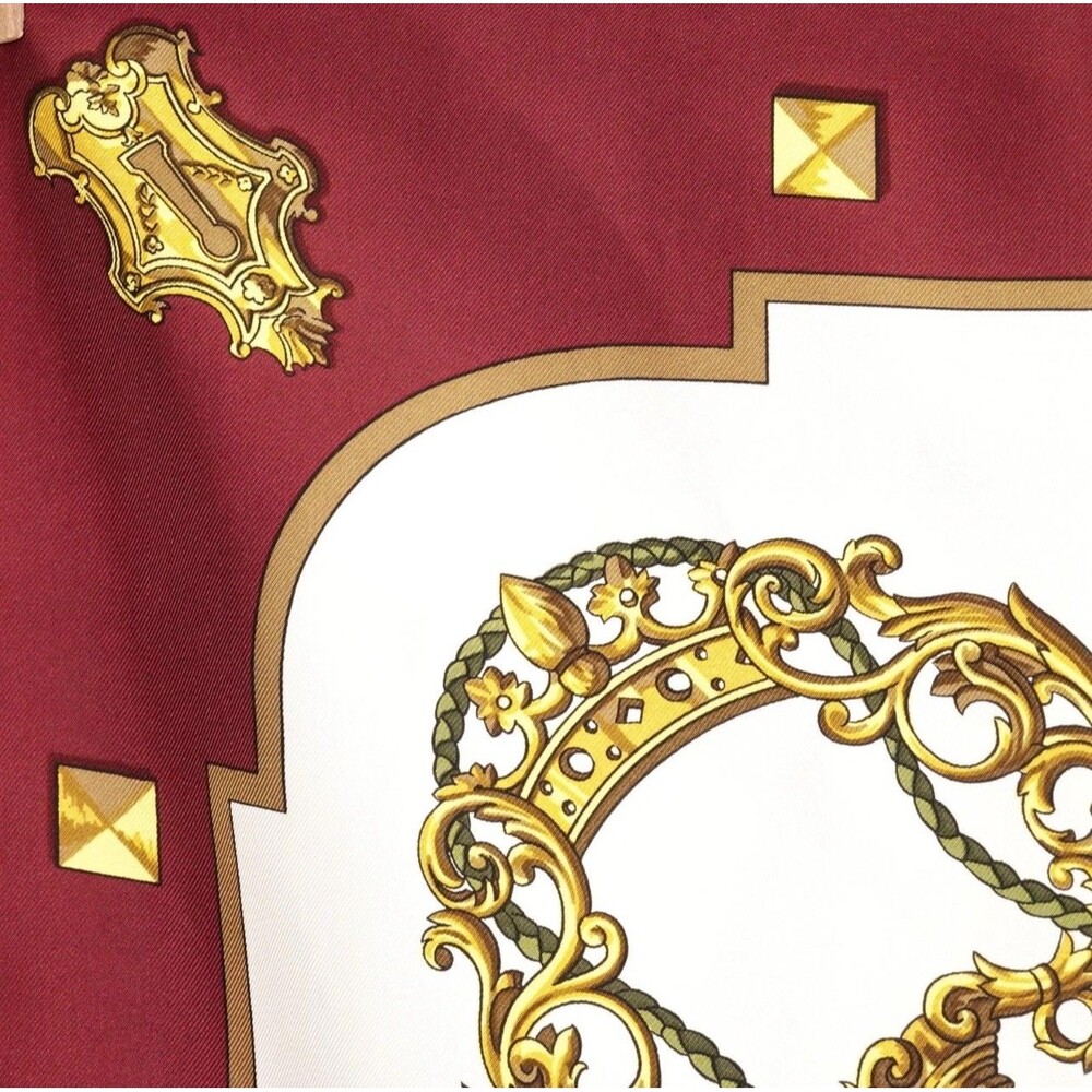 Vintage Hermès Carré 90 “Les Clés” Silk Scarf Made in France Hermes Les Cles - Picture 13 of 16